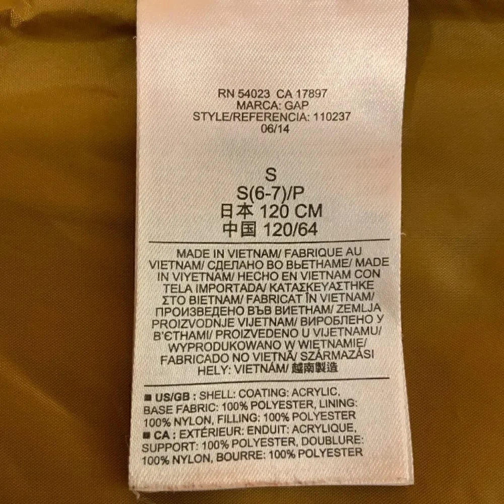 GAP size small